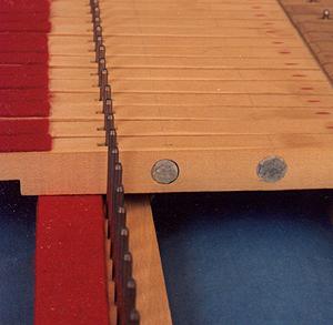 harpsichord guide pins