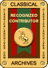 Classical Archives Recognized Contributor